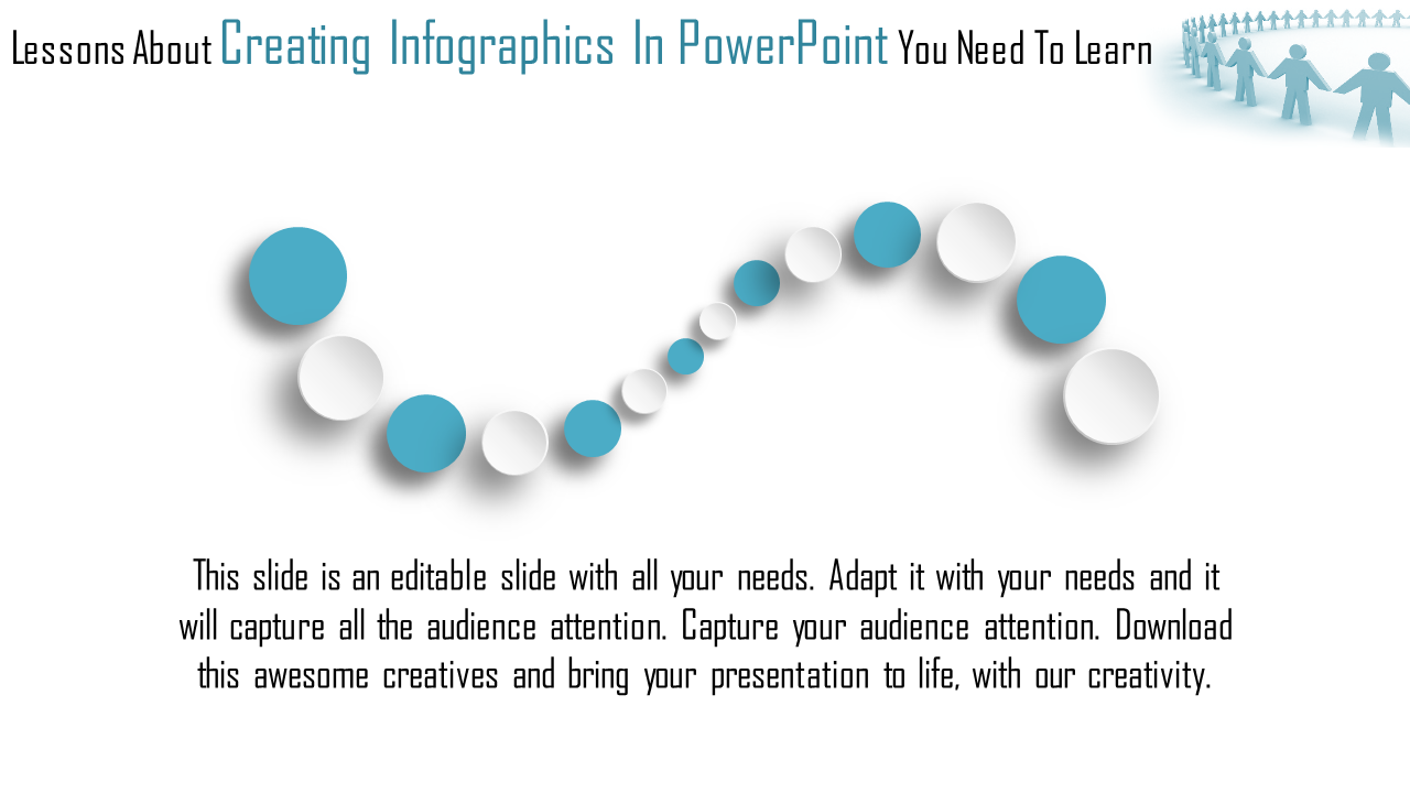 Creating Infographics In PowerPoint Template With Circles